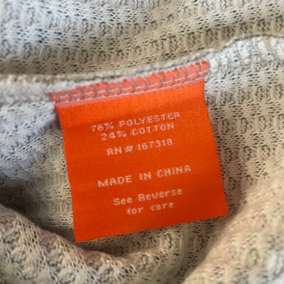 Negative Space Full Zip Camo Waffle Knit Hoodie Mens Large Sweashirt New NWT - Picture 4 of 6